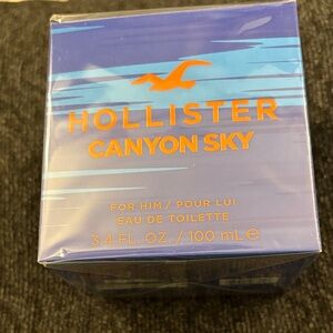 Hollister Canyon Sky Eau de Toilette - Blue and Orange